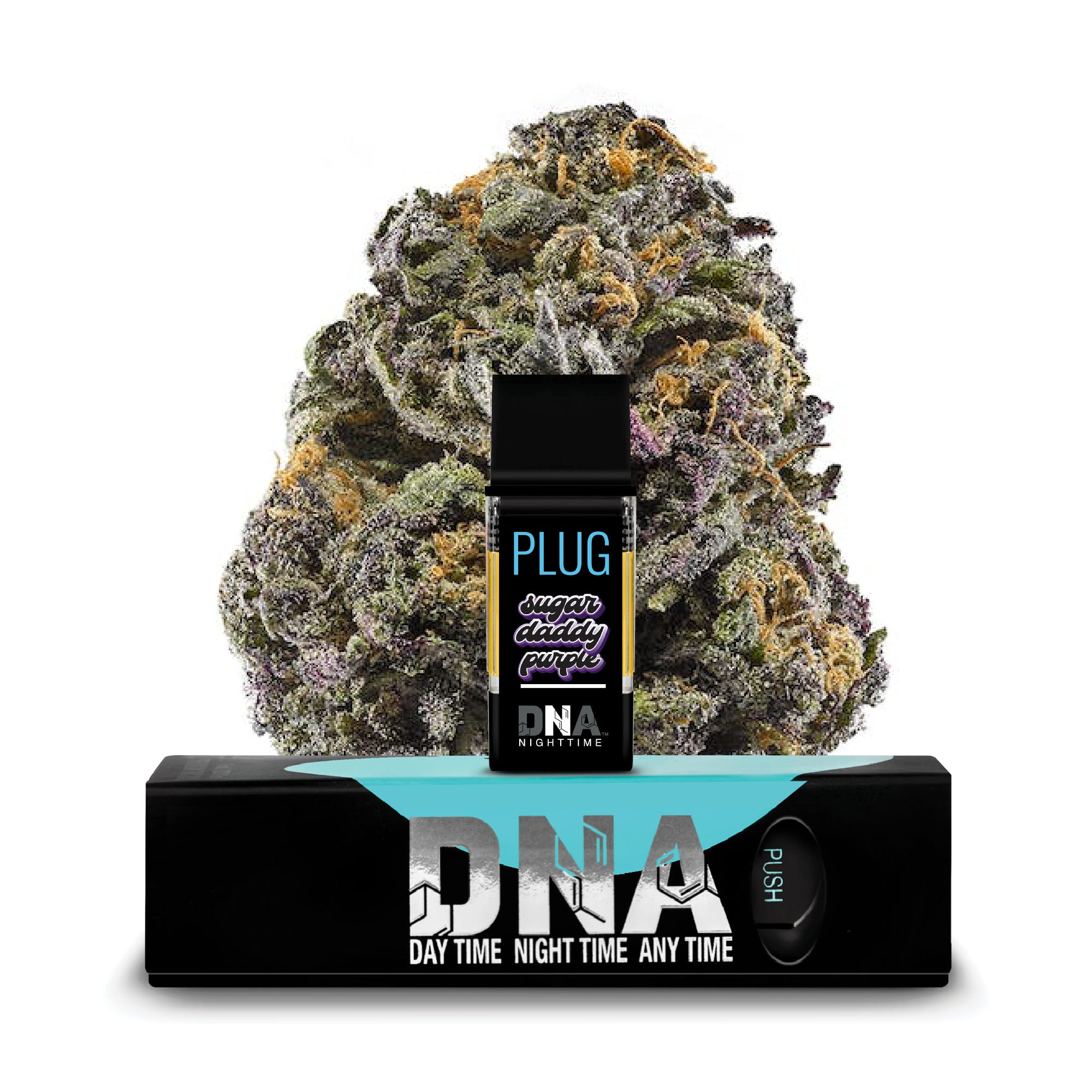 Plugplay - Dna - Sugar Daddy Purple  Pod 1000MG