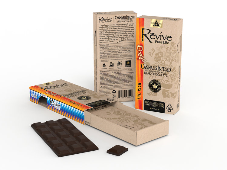 Revive - THC Dark Chocolate 100MG